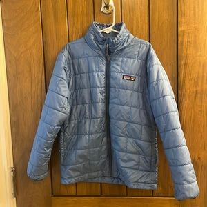 Boys Size Small Patagonia Nano Puff in blue